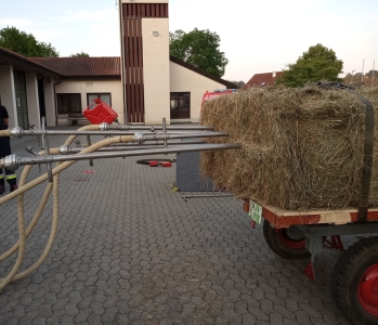 Heuwehrgerät im Übungsdienst #2